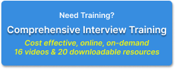 Interview training
